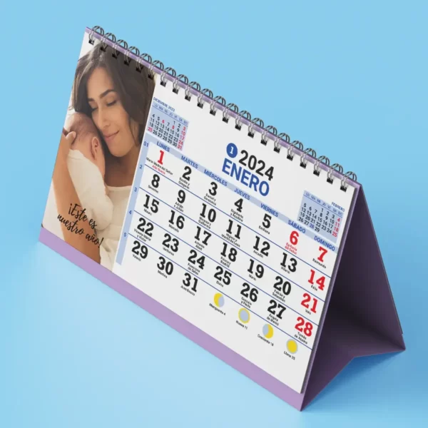 calendario 2024 empresa personalizado